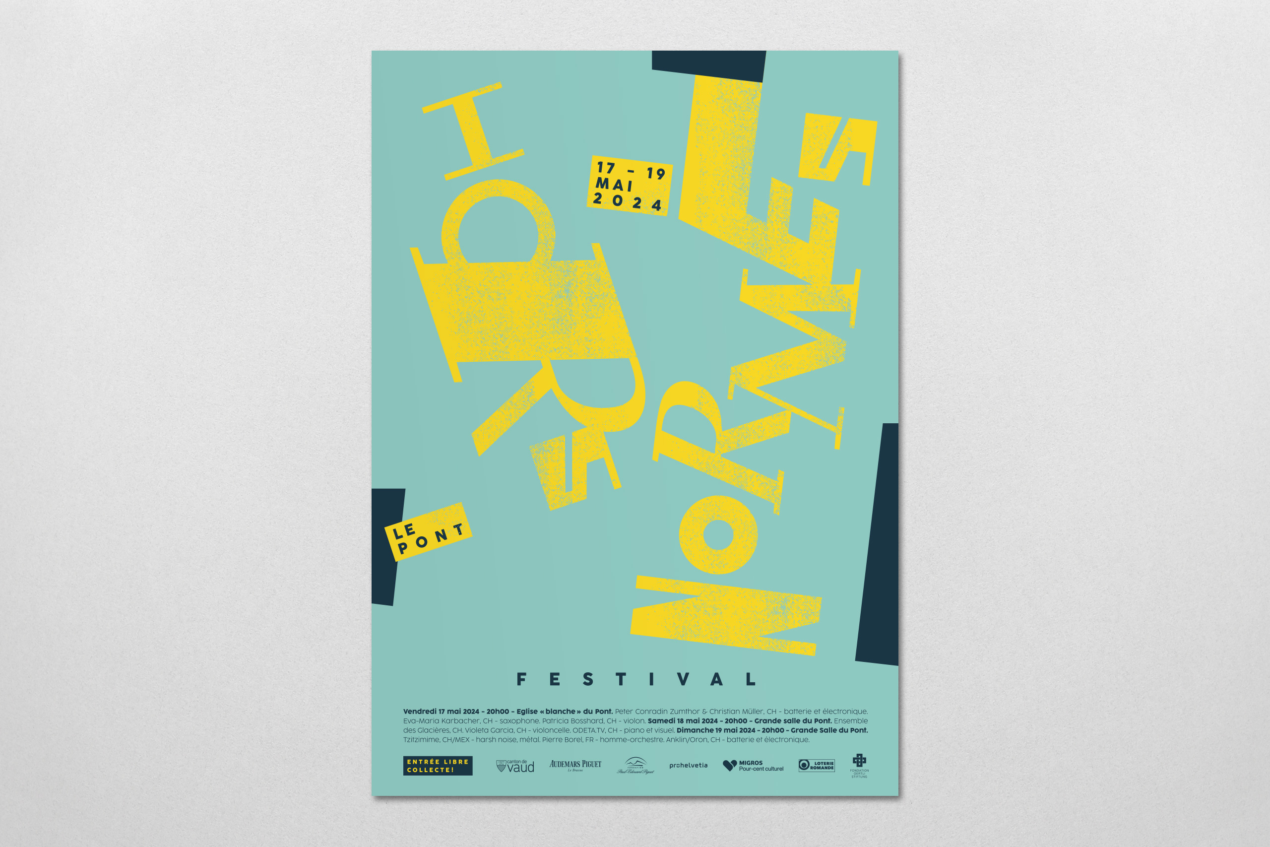 Hors Normes Festival – Affiche 2024